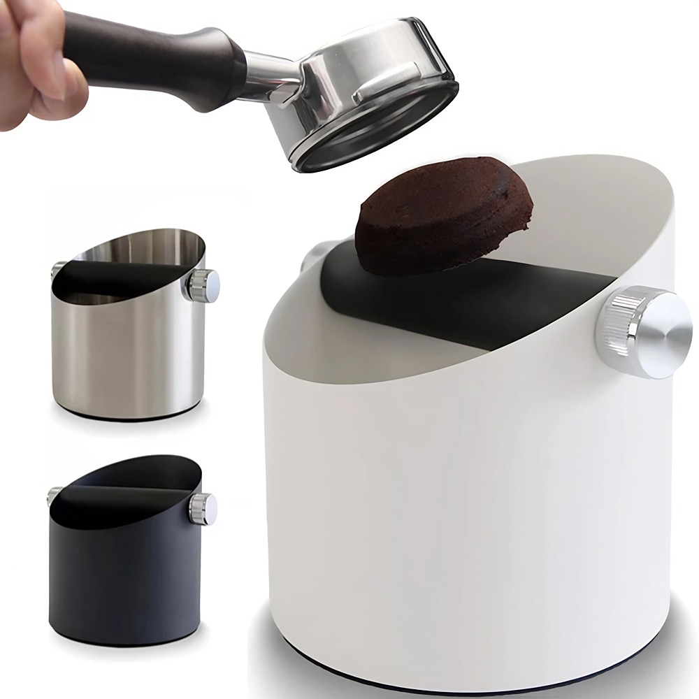 Home Barista - Espresso Knock Box Large Capacity &