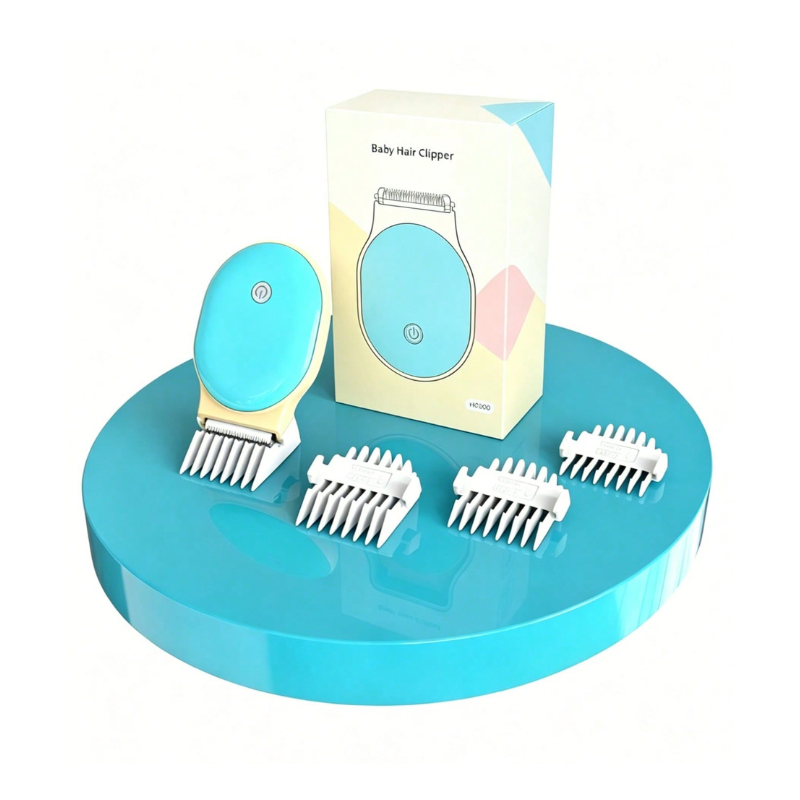 Home Barbershop - Baby Electric Hair Trimmer, Waterproof Portable,