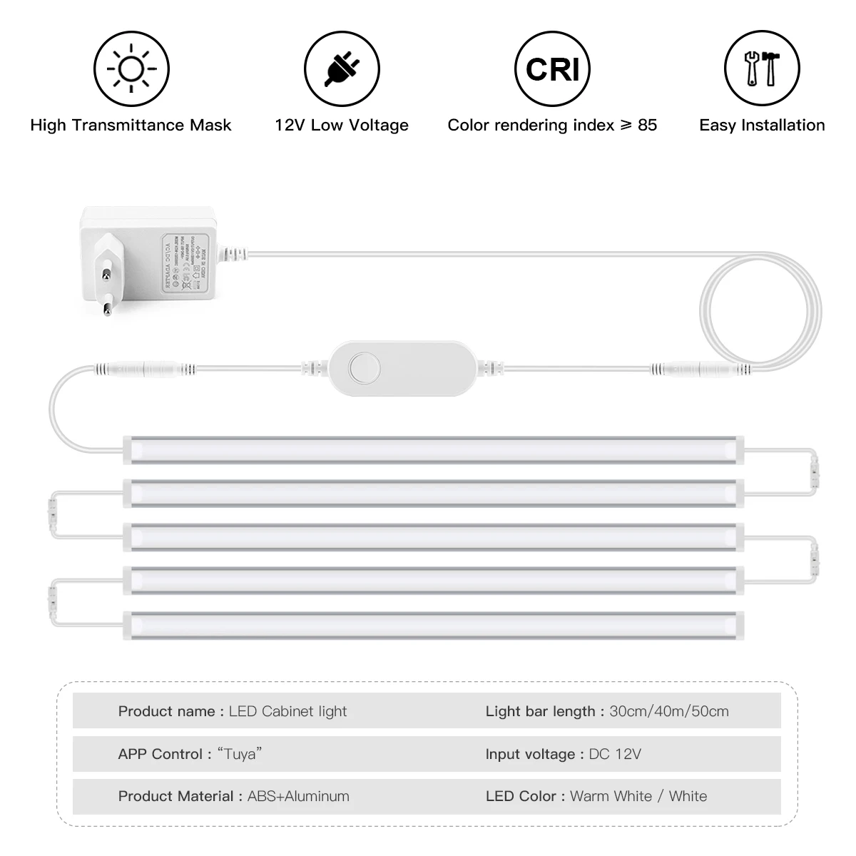 Smart Zigbee LED Lamp Under Ca - Home Bar And Cabinet incelemesi ve fiyatı