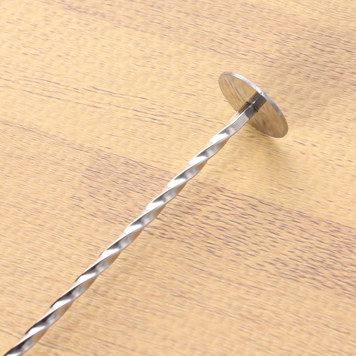 304 Stainless Steel Cocktail T - Bar Spoon Twisted incelemesi ve fiyatı