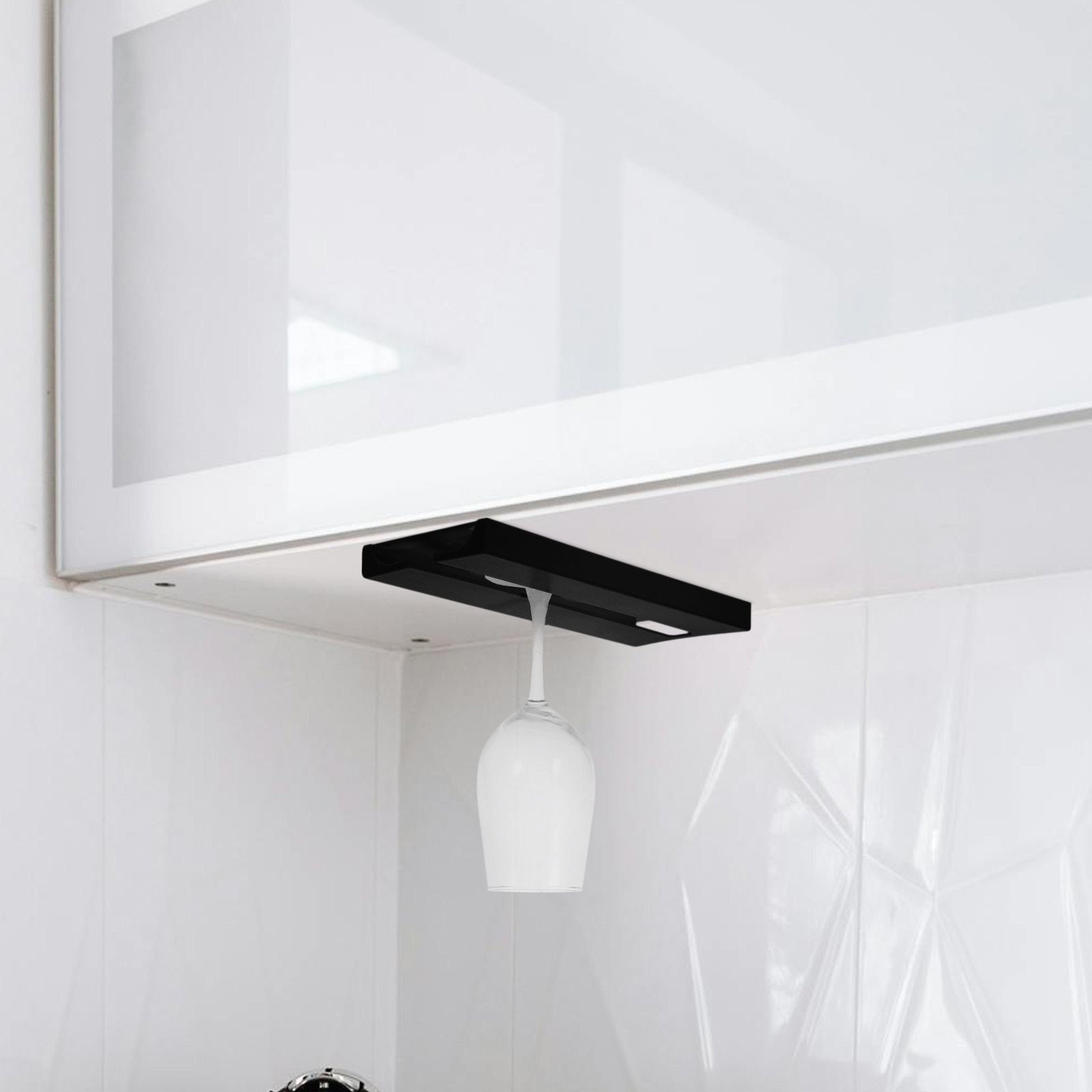 Under Cabinet Hanging Wine Gla - Home Bar And Cabinet incelemesi ve fiyatı