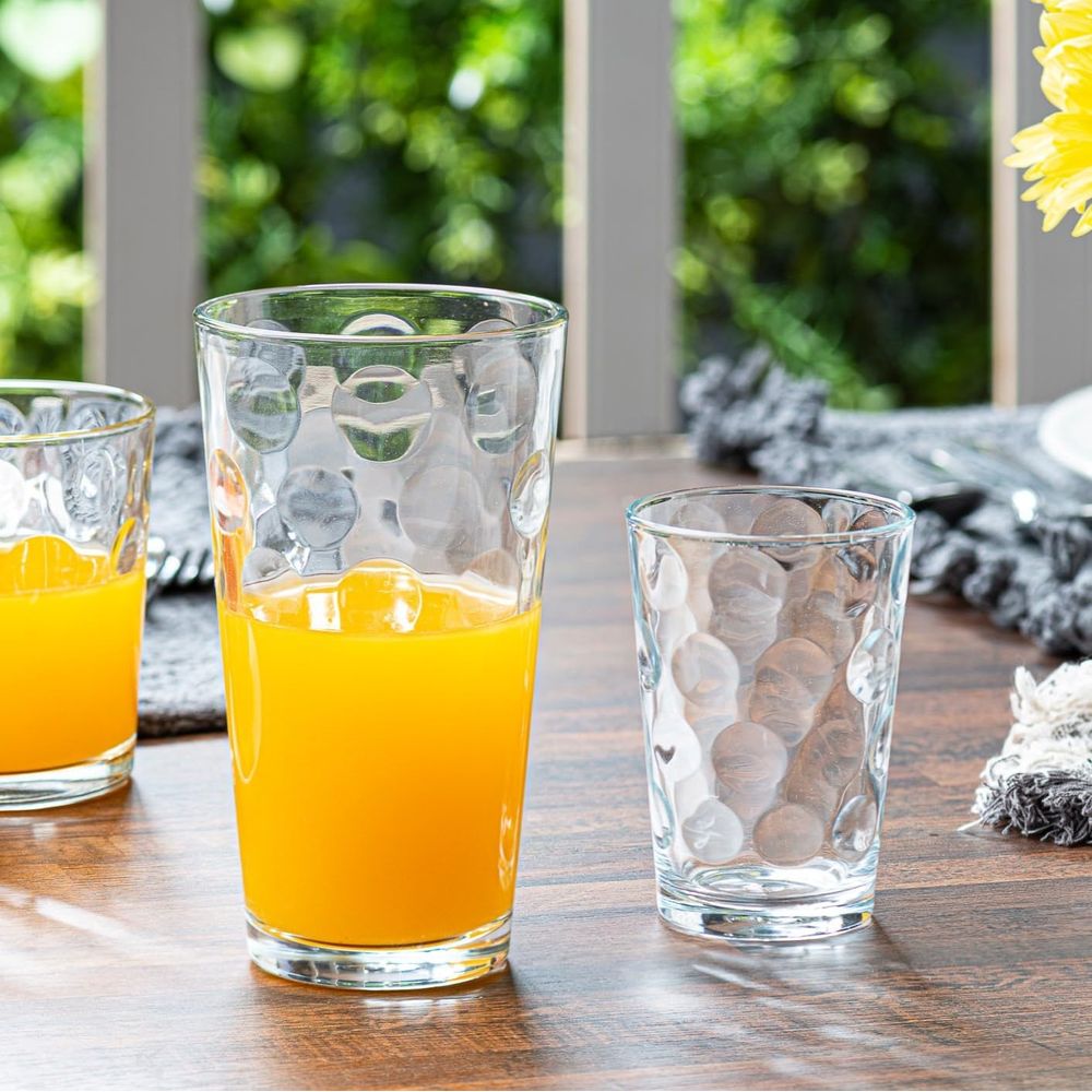 12-Piece Elegant Stackable Gla - Highball Glass Set incelemesi ve fiyatı