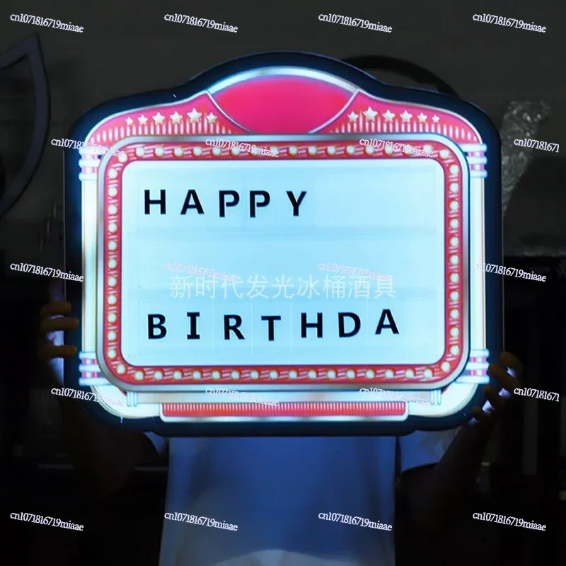 Letter Card Luminous Hand Hold - Home Bar Word incelemesi ve fiyatı