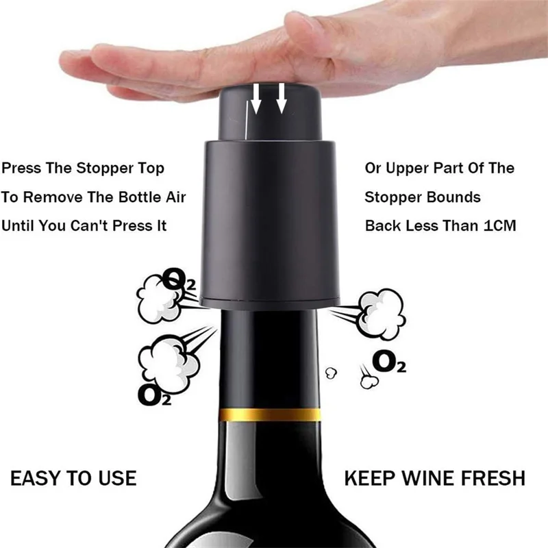 Vacuum Wine Preserver with Tim - Wine Preservation Pump incelemesi ve fiyatı