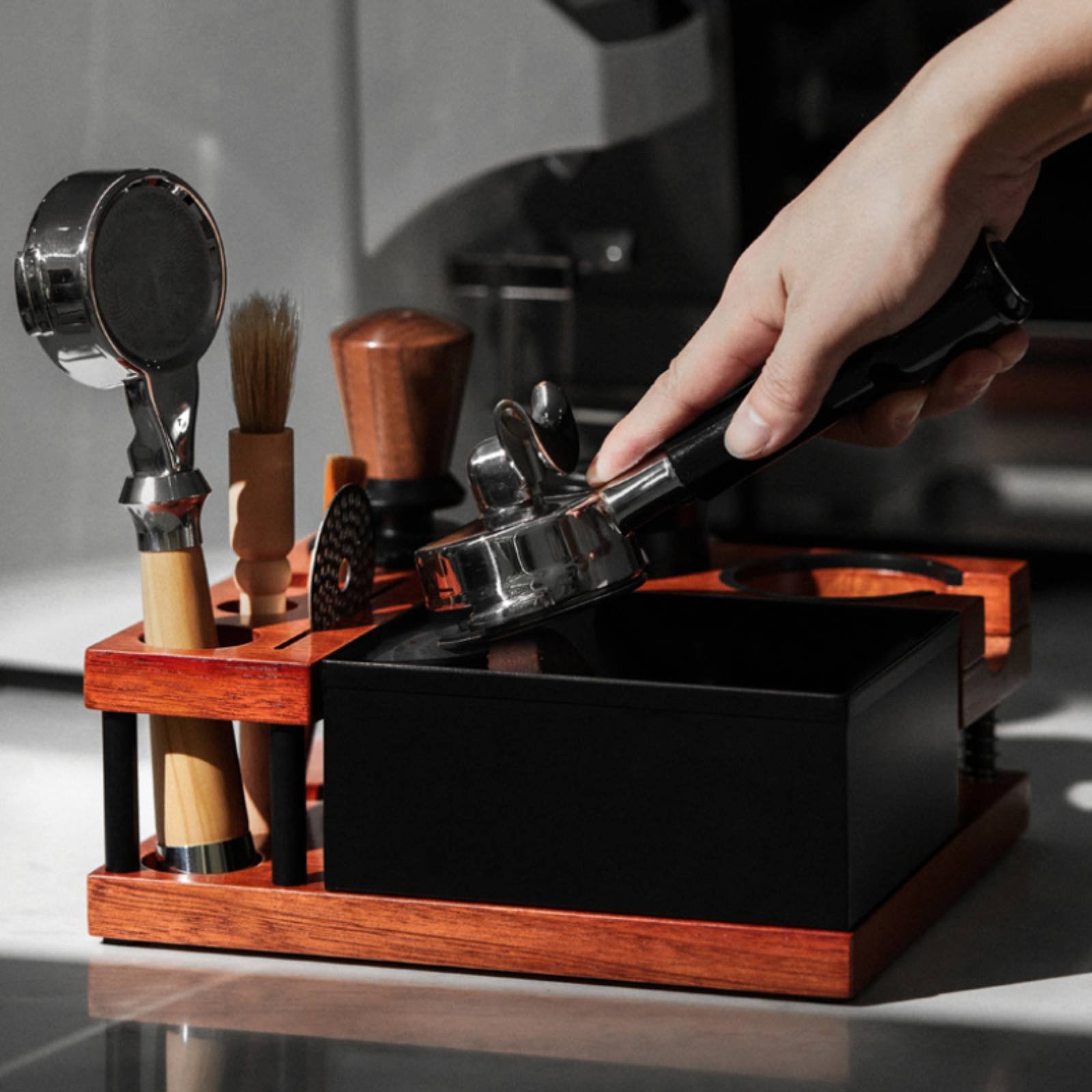 Wood Tamping Station Multi-Fun - Home Barista incelemesi ve fiyatı