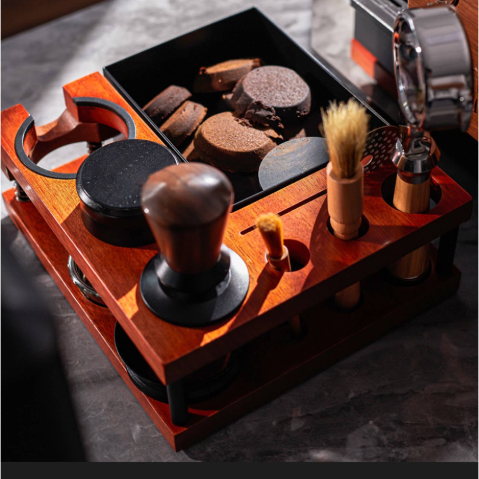 Wood Tamping Station Multi-Fun - Home Barista incelemesi ve fiyatı
