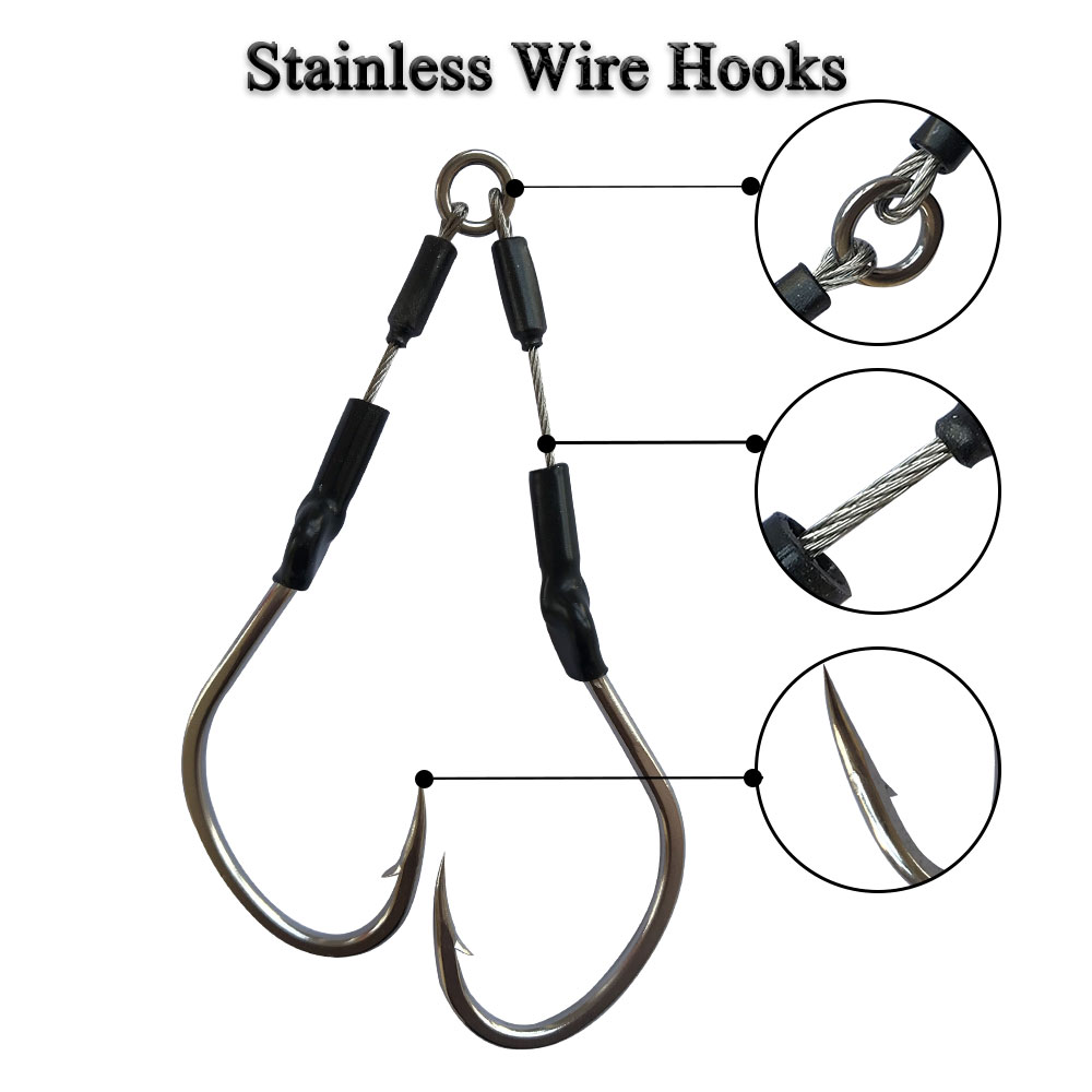 2pairs/bag Slow Fast Jigging H - Jigger Double Sided incelemesi ve fiyatı