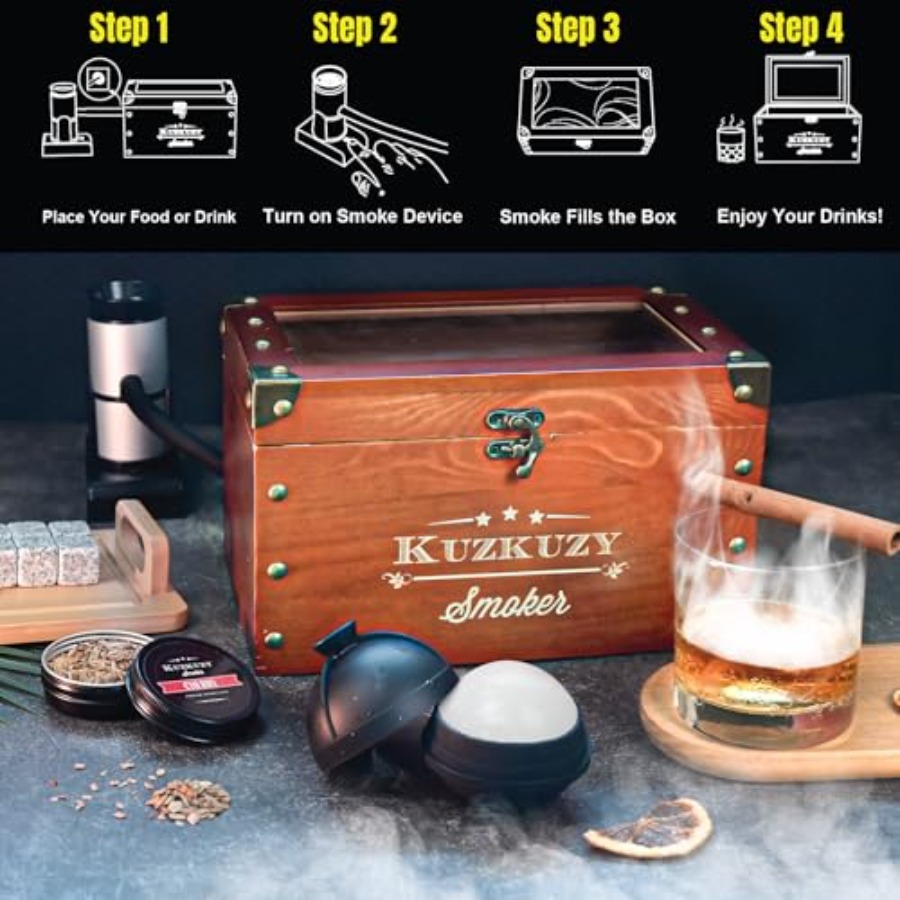 Cocktail Smoker Kit - Whiskey  - Smoking Gun Kit incelemesi ve fiyatı