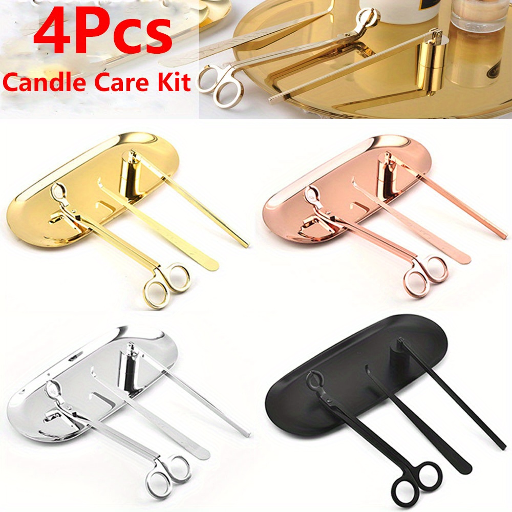 4pcs/set Luxury Candle Care Ki - Home Barbershop incelemesi ve fiyatı