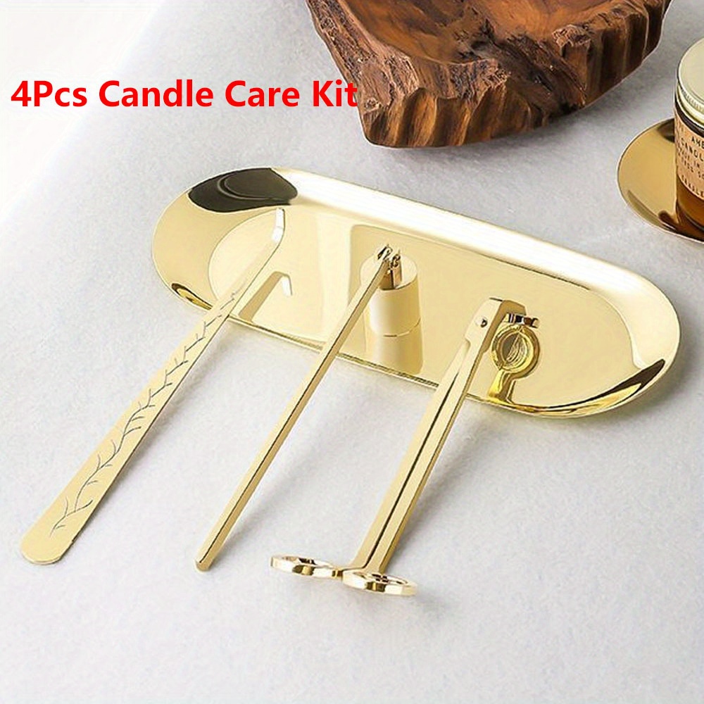 4pcs/set Luxury Candle Care Ki - Home Barbershop incelemesi ve fiyatı