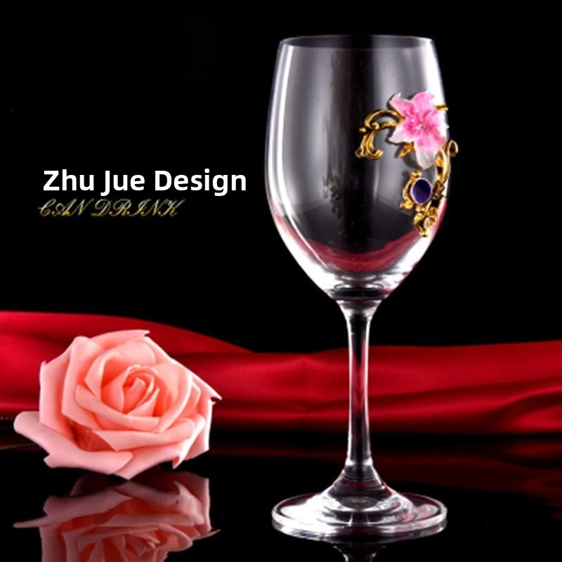 Elegant Enamel Red Wine Glasse - Highball Glass Set incelemesi ve fiyatı