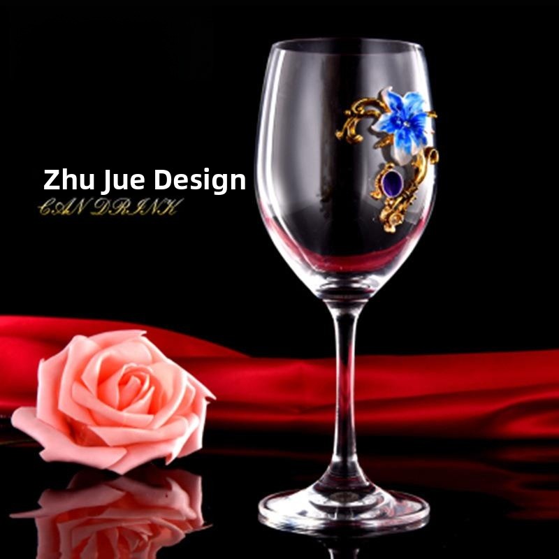 Elegant Enamel Red Wine Glasse - Highball Glass Set incelemesi ve fiyatı