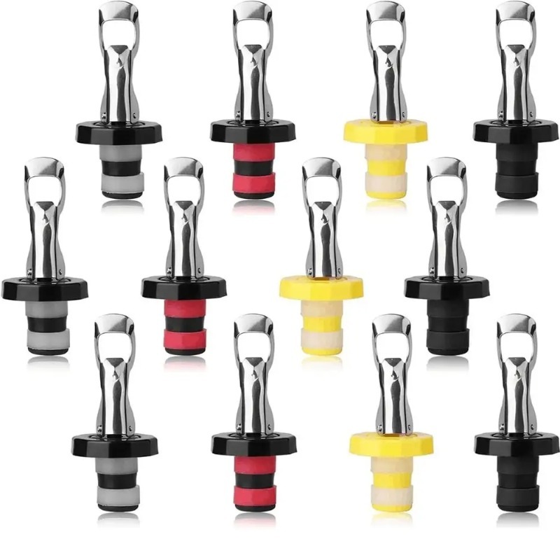 1/12PCS Vacuum Bottle Stoppers - Wine Preservation Pump incelemesi ve fiyatı
