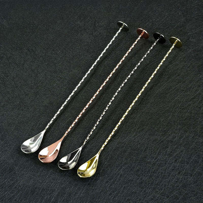 1Pcs Cocktail Bar Spoon Stainl - Bar Spoon Twisted incelemesi ve fiyatı