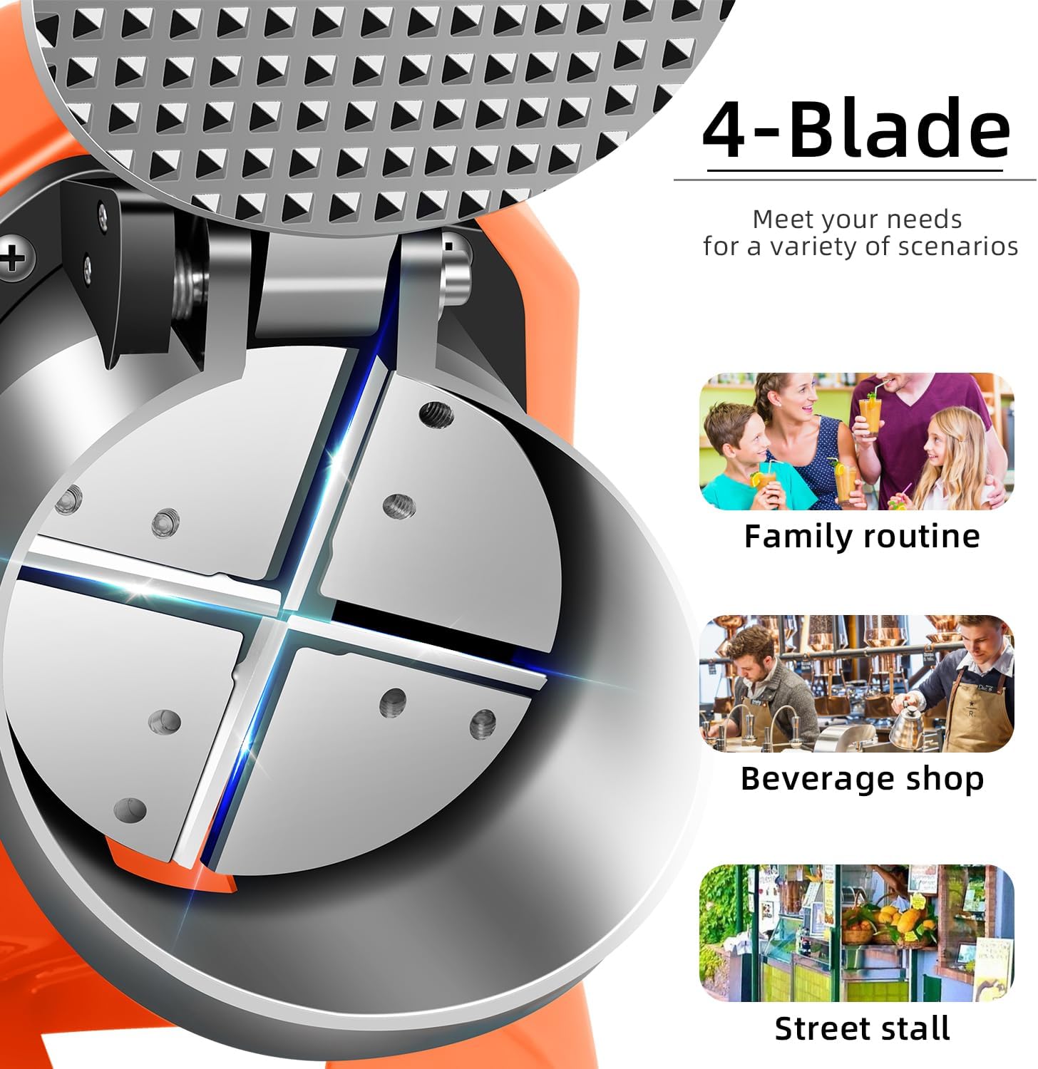 4-Blades Ice Shaver, Electric  - Ice Pick Pick incelemesi ve fiyatı