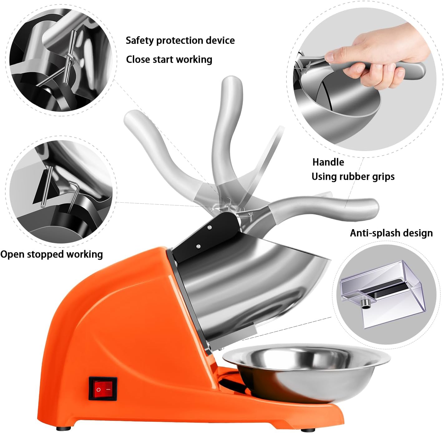 4-Blades Ice Shaver, Electric  - Ice Pick Pick incelemesi ve fiyatı