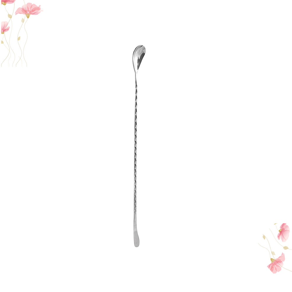 Elegant Stainless Steel Long H - Bar Spoon Twisted incelemesi ve fiyatı