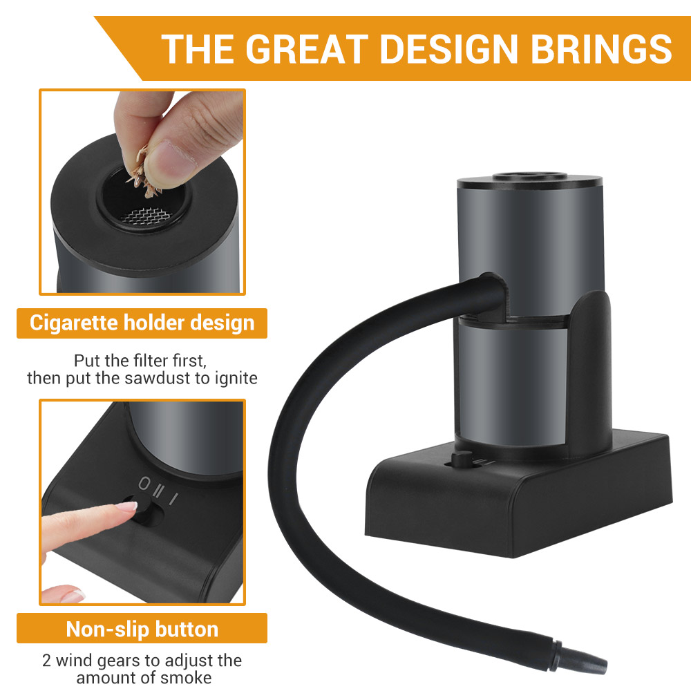 BORUiT Portable Food Cold Smok - Smoking Gun Kit incelemesi ve fiyatı