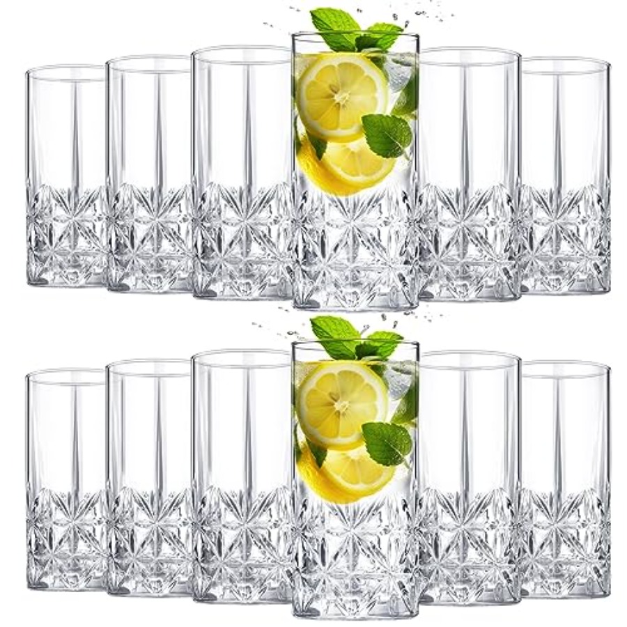 Set of 12 Tall Highball Glasse - Highball Glass Set incelemesi ve fiyatı