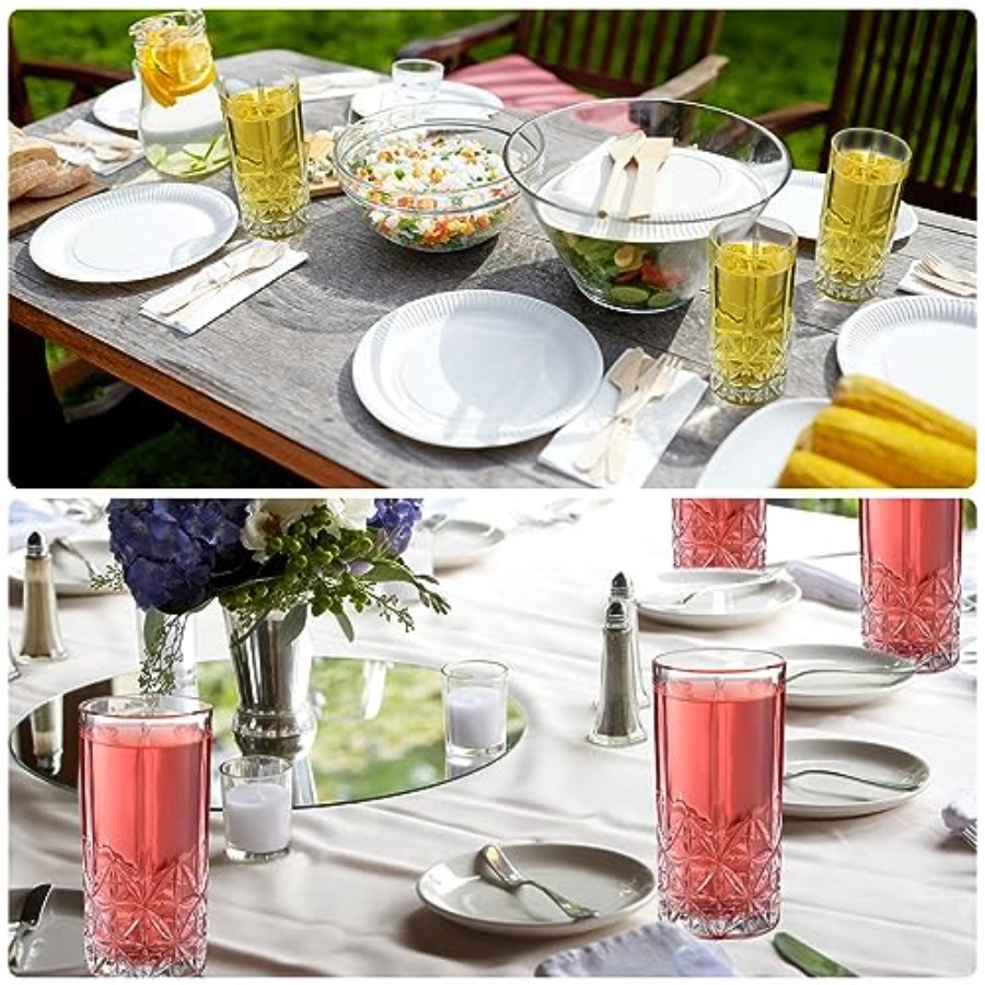 Set of 12 Tall Highball Glasse - Highball Glass Set incelemesi ve fiyatı
