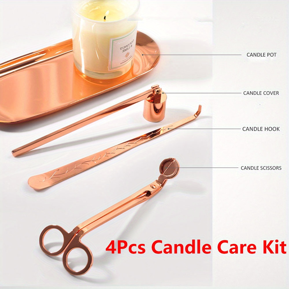 4pcs/set Luxury Candle Care Ki - Home Barbershop incelemesi ve fiyatı