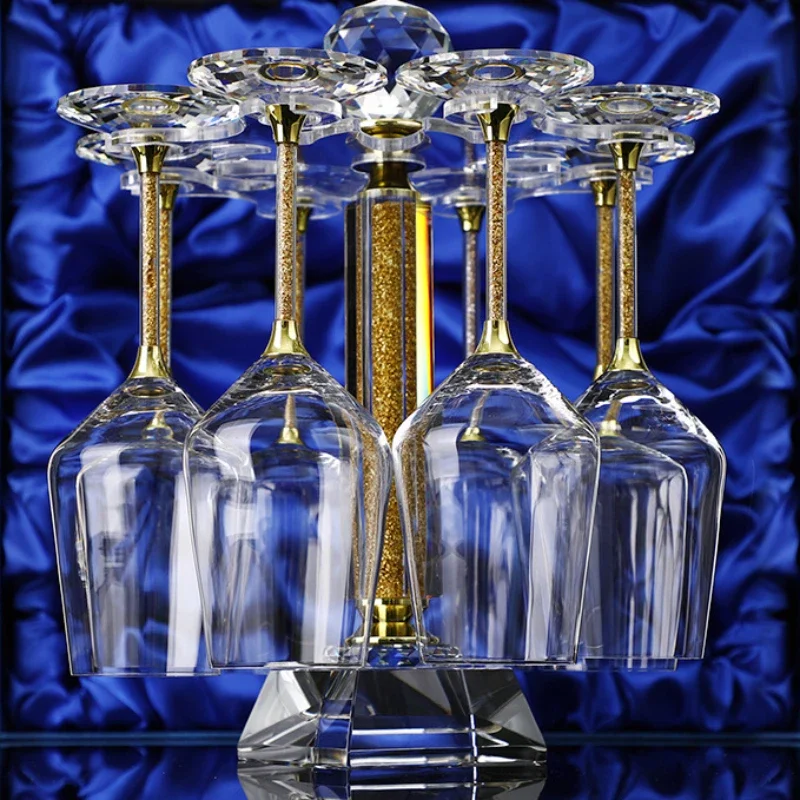 420ml Gold crystal red wine gl - Highball Glass Set incelemesi ve fiyatı