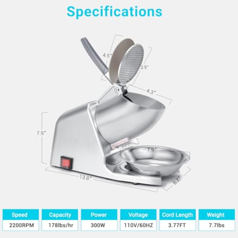300W 178 lbs/hr ETL-Listed Dua - Ice Pick Pick incelemesi ve fiyatı