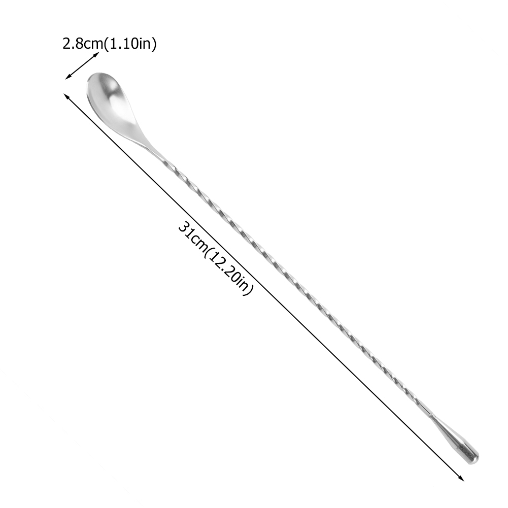 Stainless Steel Bar Wine Cockt - Bar Spoon Twisted incelemesi ve fiyatı