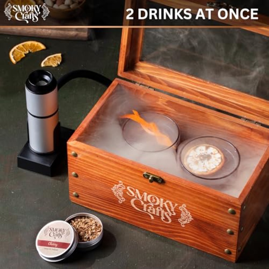 Old Fashioned Smoker Kit - Whi - Smoking Gun Kit incelemesi ve fiyatı