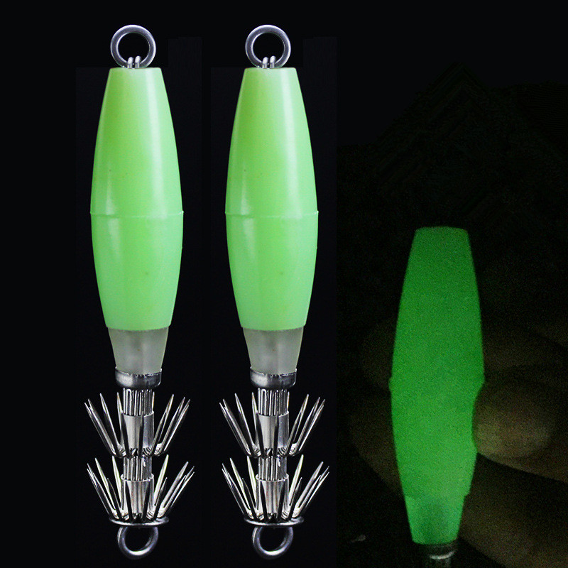 Glow Squid Hook 10cm/14g Doubl - Jigger Double Sided incelemesi ve fiyatı