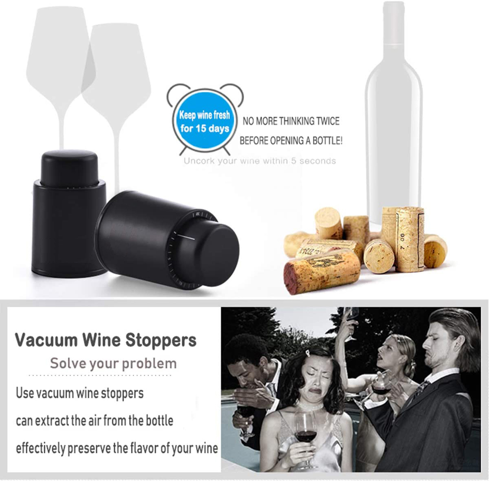 Vacuum Wine Bottle Stopper Sea - Wine Preservation Pump incelemesi ve fiyatı
