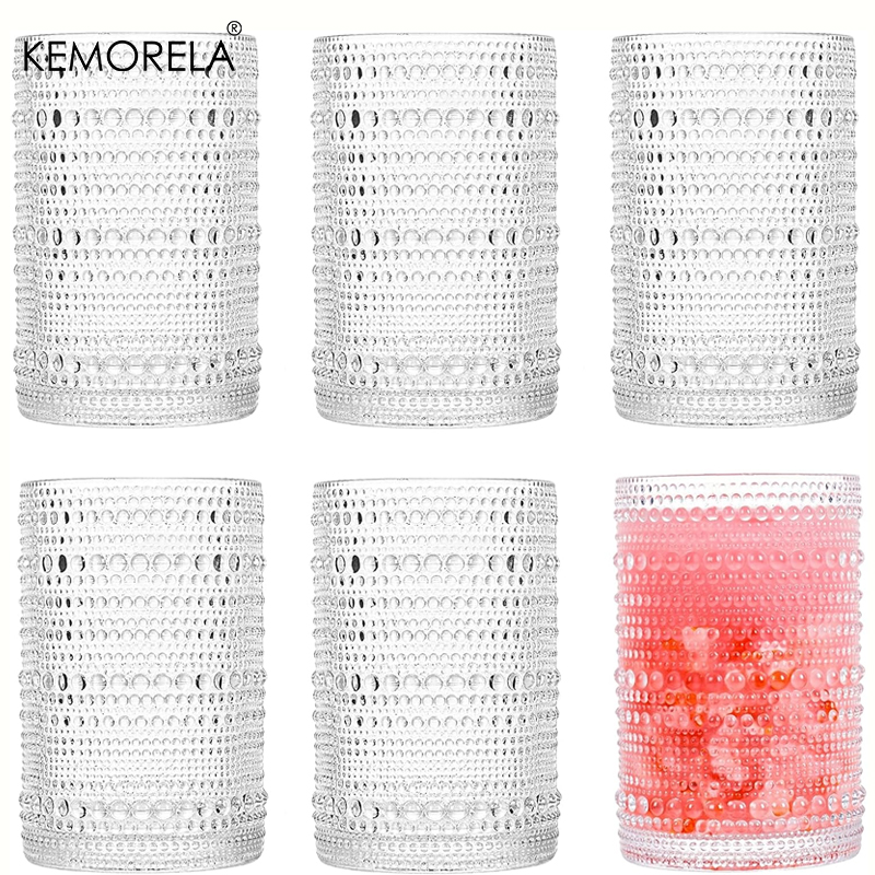 15oz Hobnail Drinking Glasses  - Highball Glass Set incelemesi ve fiyatı