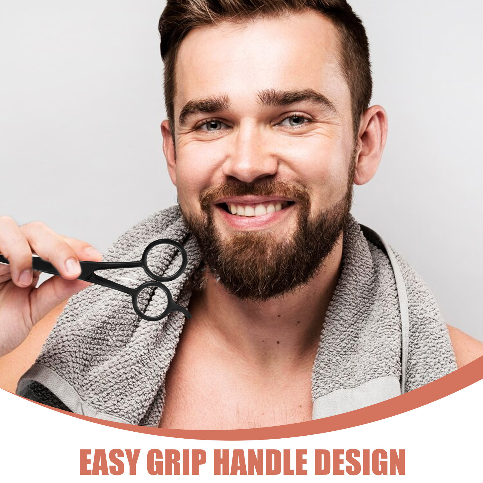 1Set Beard Shears Kit Stainles - Home Barbershop incelemesi ve fiyatı