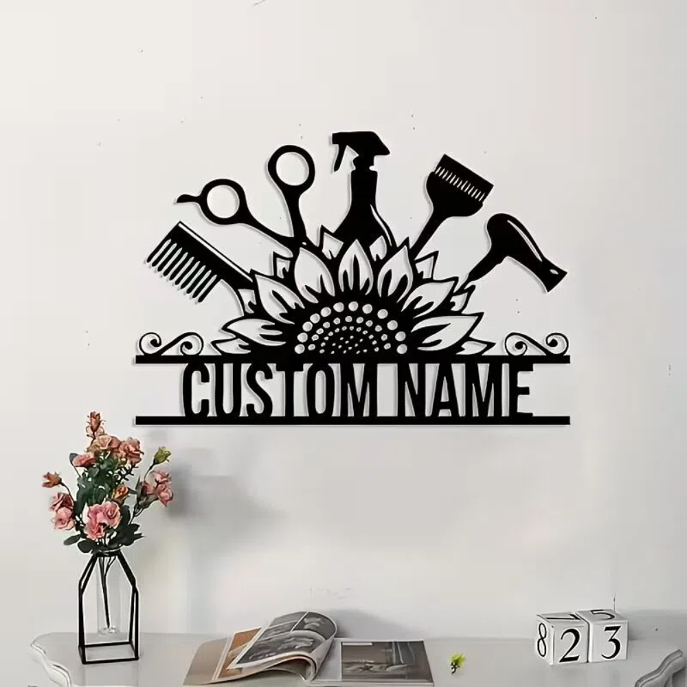Custom Hair Stylist metal Name - Home Barbershop incelemesi ve fiyatı