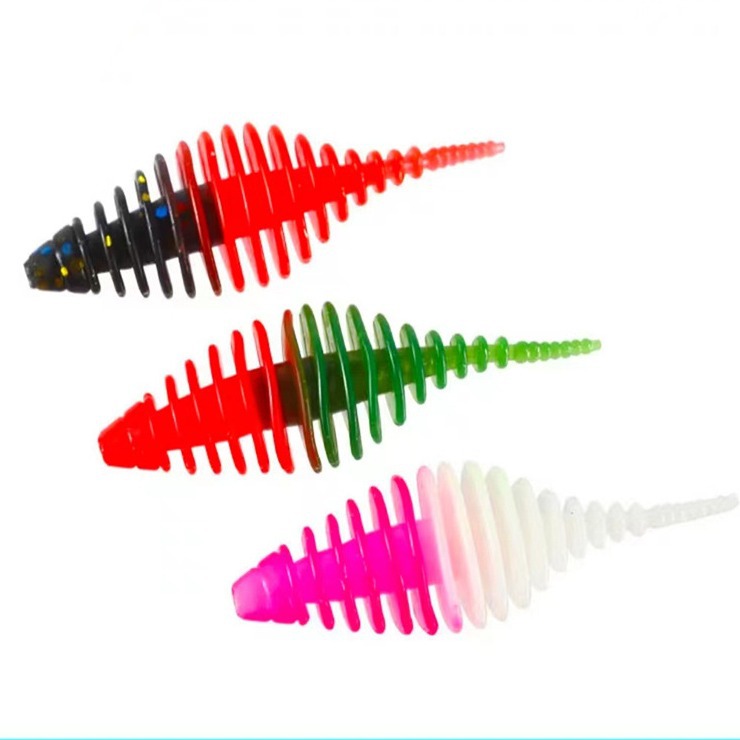 8PCS Soft Worm Fishing Lure Do - Jigger Double Sided incelemesi ve fiyatı