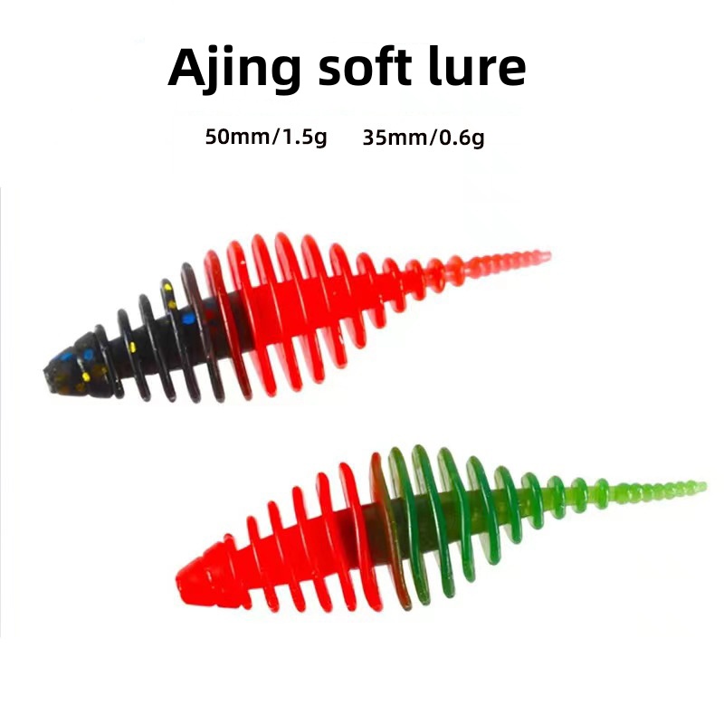 8PCS Soft Worm Fishing Lure Do - Jigger Double Sided incelemesi ve fiyatı