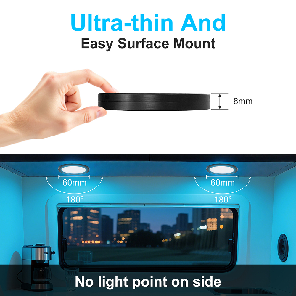 1/2/4/6 Lamp RGB LED Under Cab - Home Bar And Cabinet incelemesi ve fiyatı