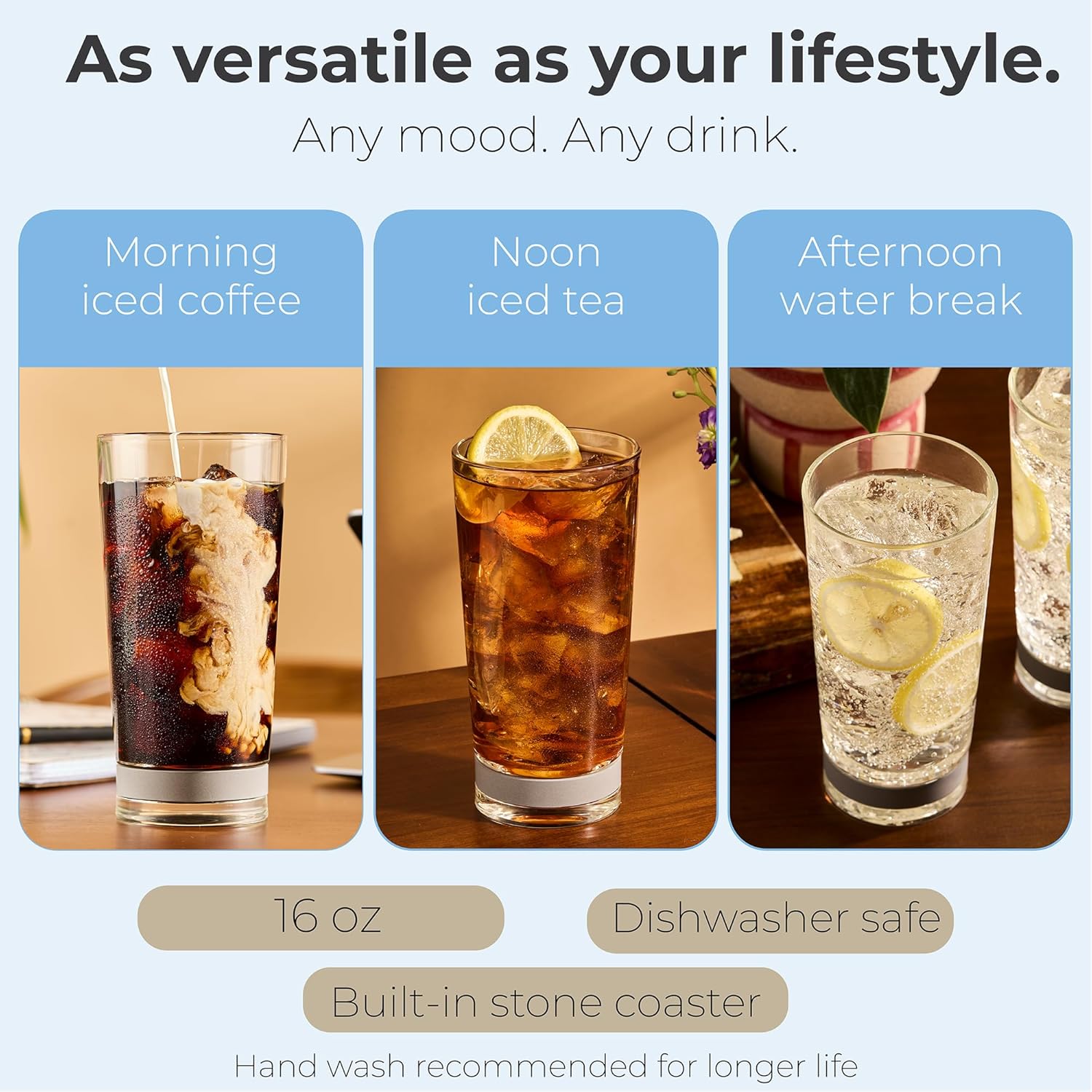 Highball Glass with Built-In S - Highball Glass Set incelemesi ve fiyatı