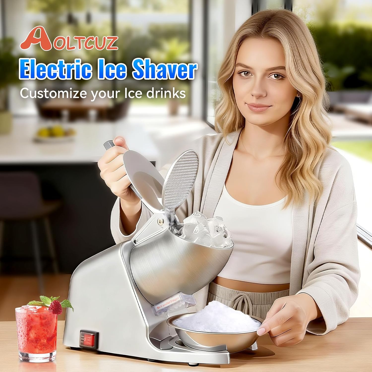 186lbs/h Dual Blade Ice Shaver - Ice Pick Pick incelemesi ve fiyatı