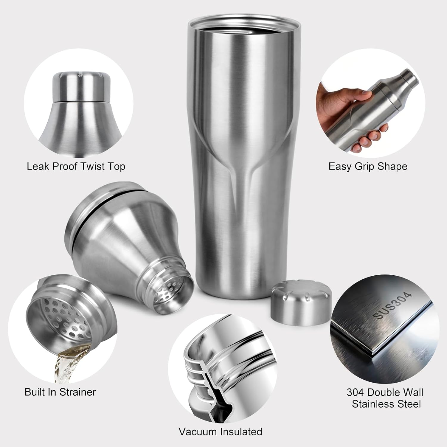 24oz Double Wall Vacuum Insula - Bar Spoon Twisted incelemesi ve fiyatı