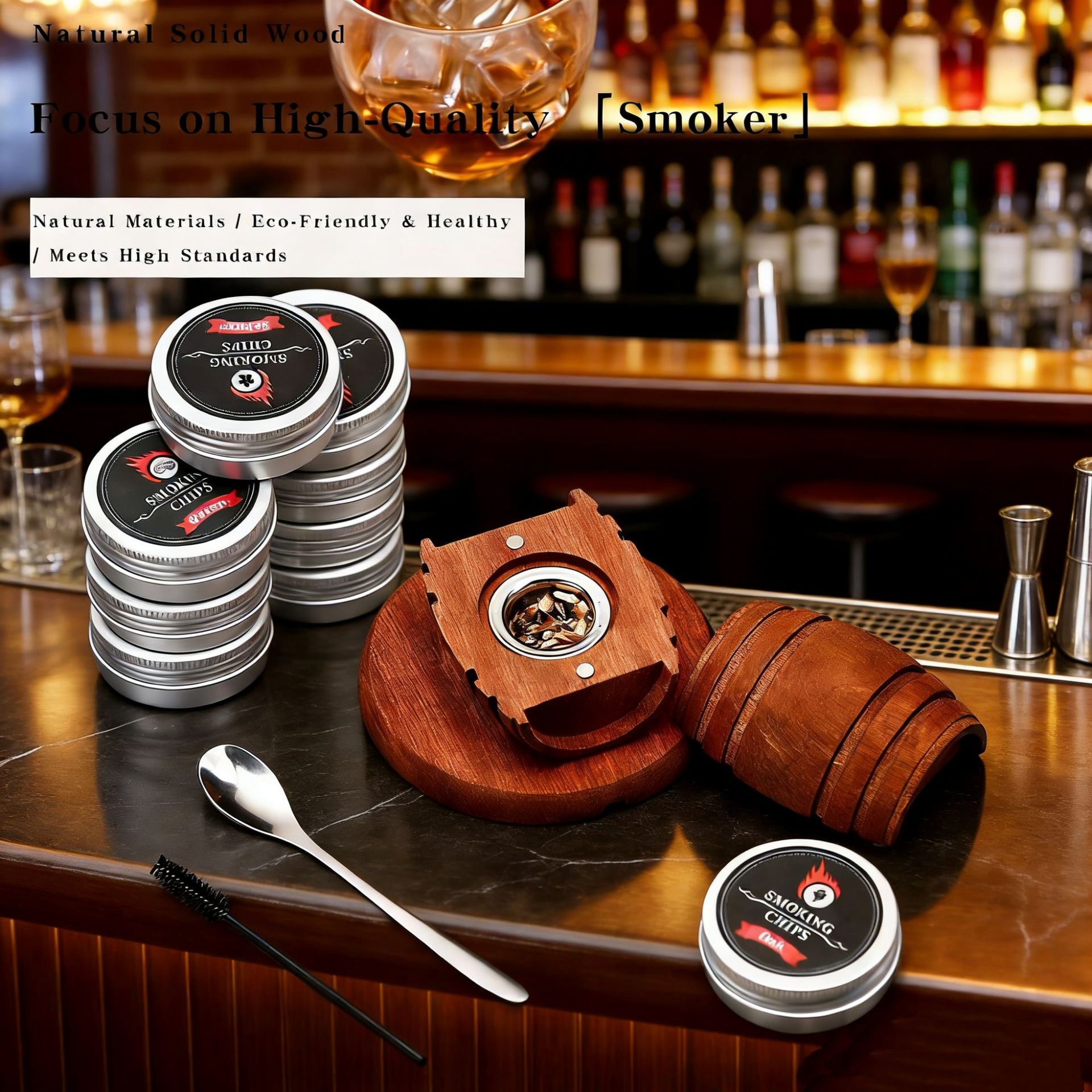 Whisky Smoking Kit, Oak Smoker - Smoking Gun Kit incelemesi ve fiyatı