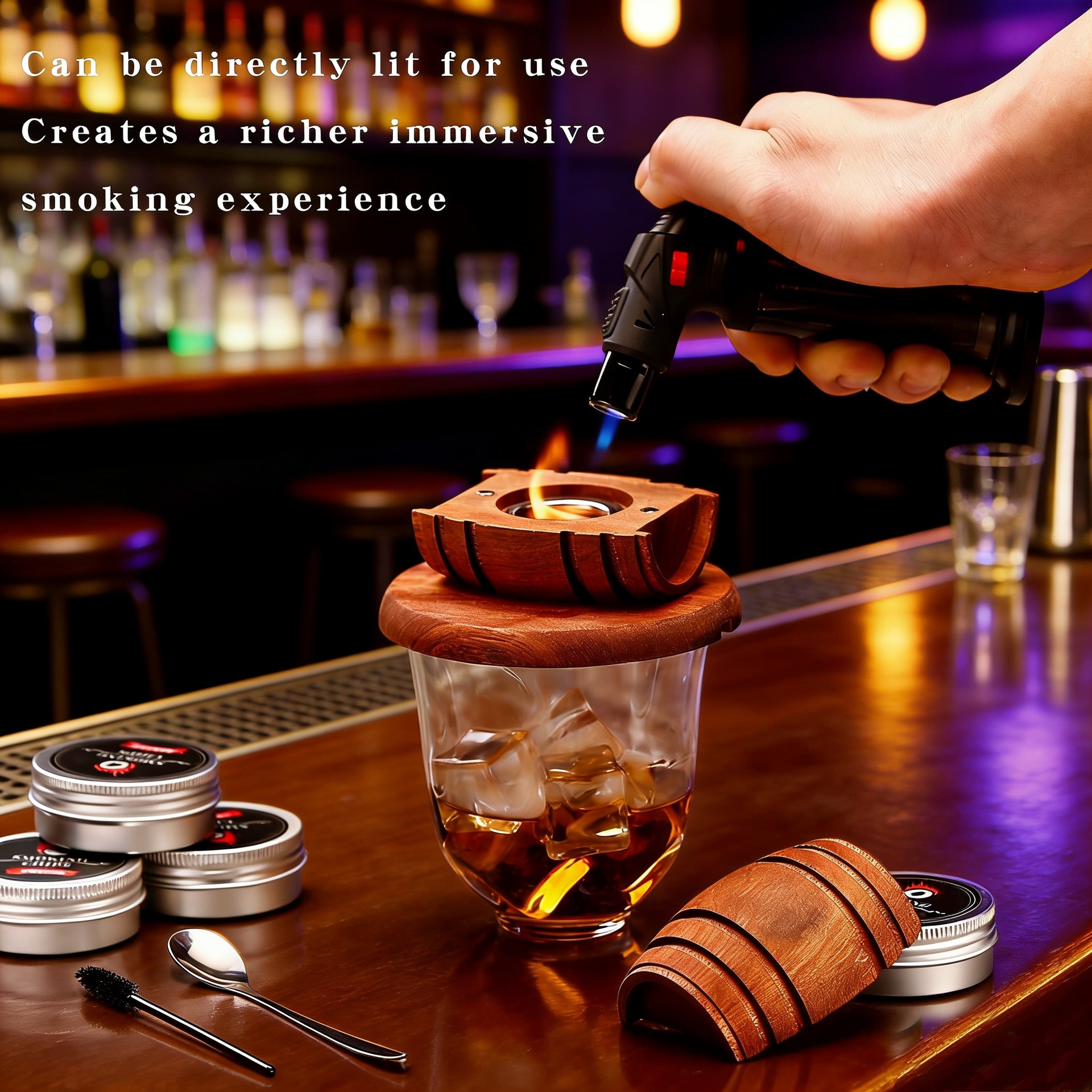 Whisky Smoking Kit, Oak Smoker - Smoking Gun Kit incelemesi ve fiyatı