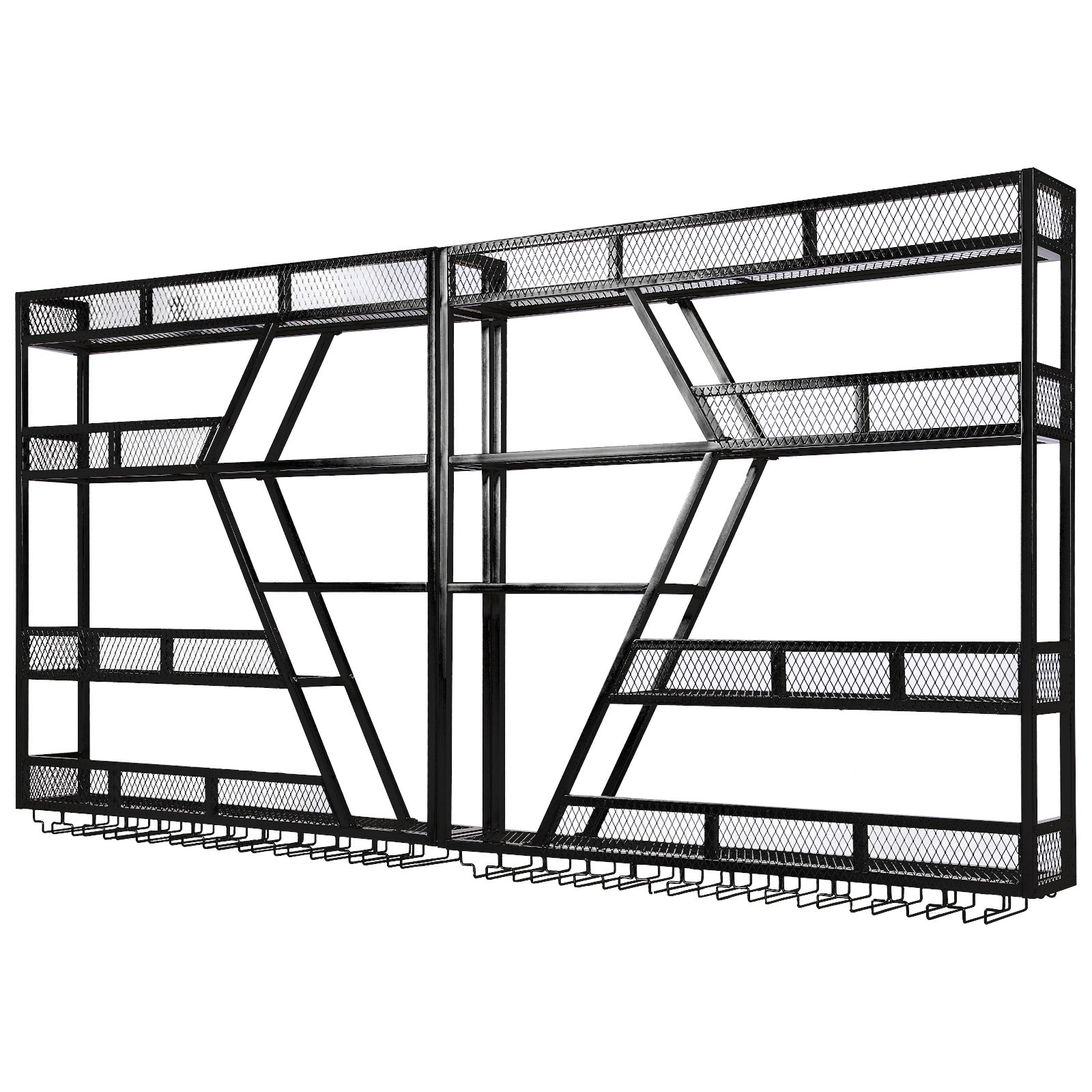 3/4 Tier Wall Mounted Bar Shel - Home Bar Shelves incelemesi ve fiyatı