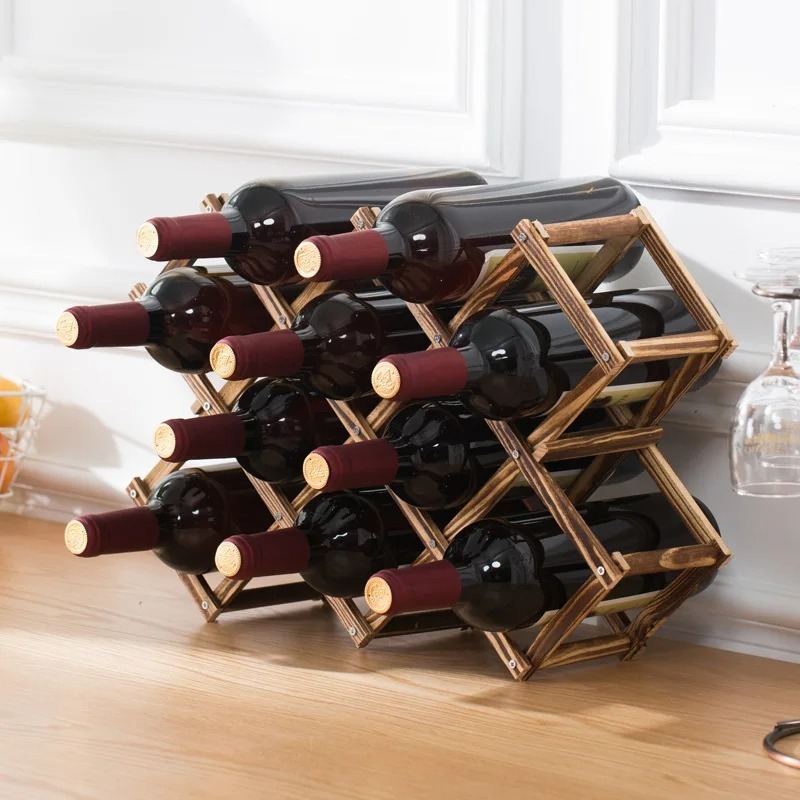 Stackable Wine Storage Shelves - Home Bar And Cabinet incelemesi ve fiyatı