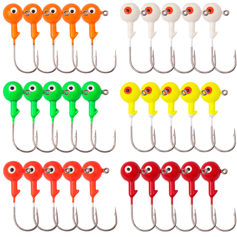 60Pcs/bag Lead Jig Heads Fishi - Jigger Double Sided incelemesi ve fiyatı