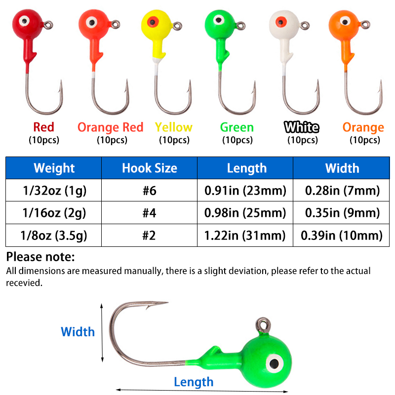 60Pcs/bag Lead Jig Heads Fishi - Jigger Double Sided incelemesi ve fiyatı