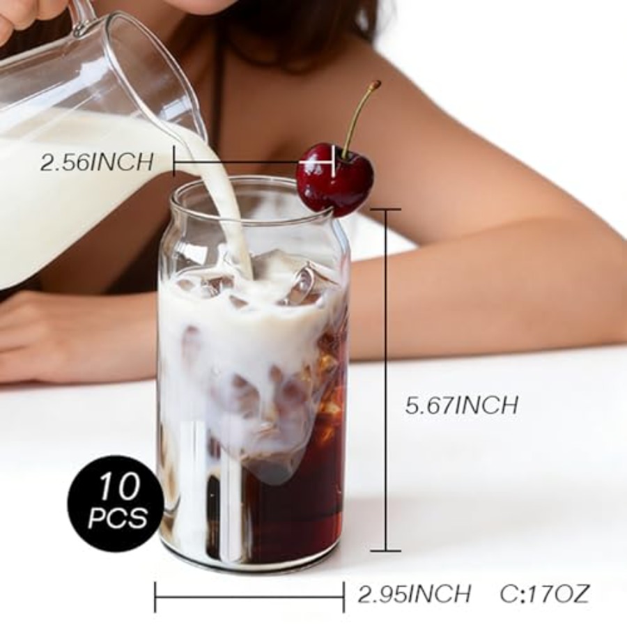 Drinking Glasses Set of 10, 17 - Highball Glass Set incelemesi ve fiyatı