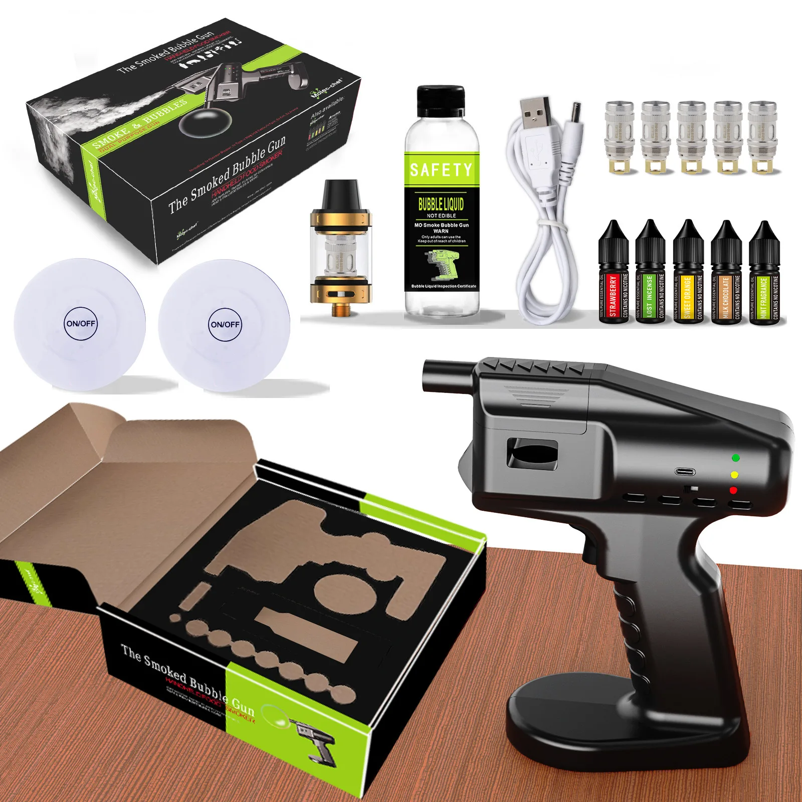 Electric USB Flavour Blaster F - Smoking Gun Kit incelemesi ve fiyatı