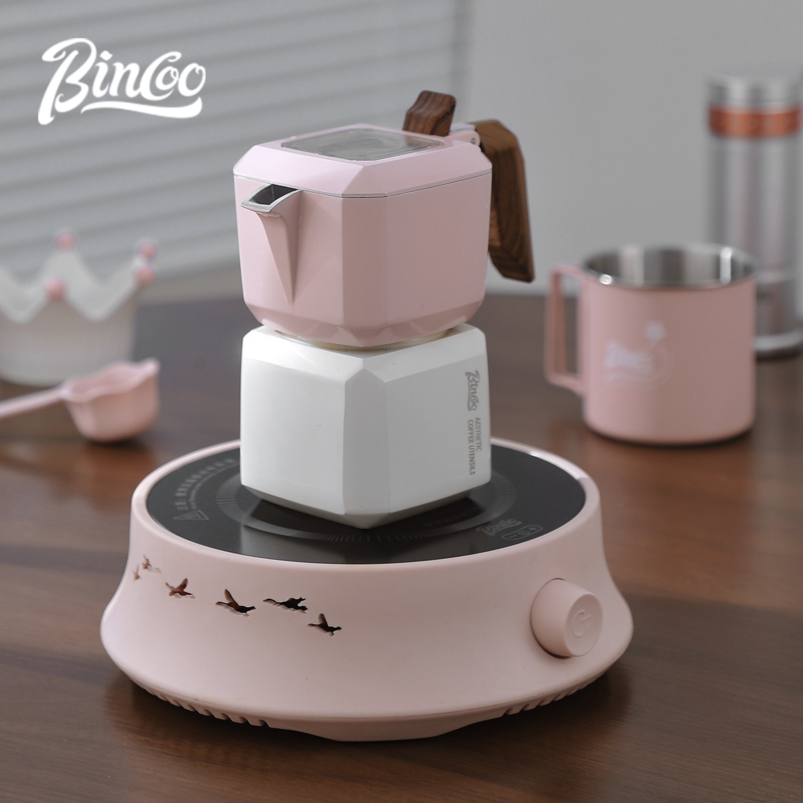 BINCOO Dual Valve Moka Pot Squ - Home Barista incelemesi ve fiyatı