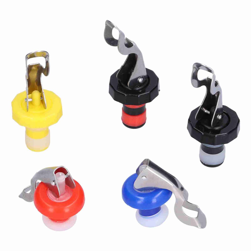 5pcs Silicone Wine Bottle Plug - Wine Preservation Pump incelemesi ve fiyatı